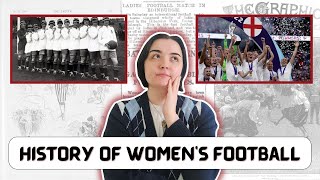 From Pioneers to Pro Players The History of Womens Football in England [upl. by Dami440]