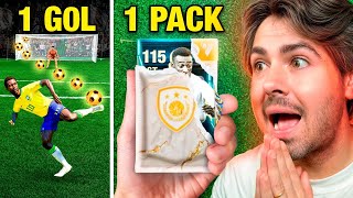 1 GOL  1 PACK OPENING NO FC MOBILE [upl. by Walters840]