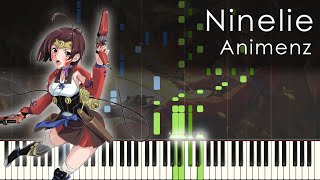 Ninelie  Kabaneri of the Iron Fortress ED  Animenz Piano Transcription [upl. by Ylrebmek]