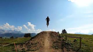 Leysin Bikepark  quotNérinequot POV Full Track [upl. by Anirdua]