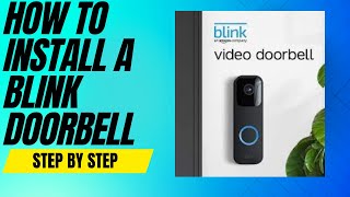 How To Install A Blink Doorbell [upl. by Madanhoj]