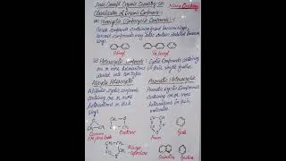 Basic Concept of Organic ChemistryClassification of Organic Compounds5e [upl. by Angil]