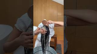 washing my hair like Edwardian Ladies did 🫧  hair growth tips youtubeshort hair hairgrowth [upl. by Clovah]