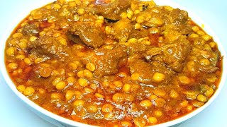 ছোলা বুটের ডালে মাংস রান্না  গরুর মাংস রান্না  Buter Dal Mangsho Ranna  Beef Recipe  Beef Curry [upl. by Mirabella927]