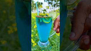 Blue Sting Lemon Mocktail Drink Recipe  Be Careful Very Powerful Drink  Satisfying Shorts [upl. by Ki]