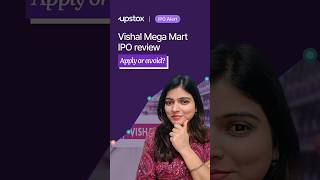 Vishal Mega Mart IPO review Apply or avoid  IPO news [upl. by Nyar618]