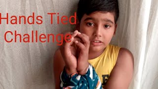 Hands Tied Challenge  Barish ho gai ⛈️  Haris Waris [upl. by Arnst131]