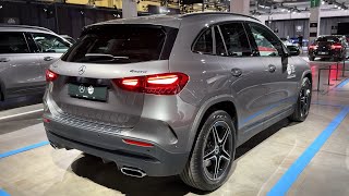 New MERCEDES GLA 2024  first look amp visual REVIEW AMG Line [upl. by Nomead]