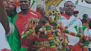 4ème Journées des éliminatoires CAN 2025 ambiance des supporters burkinabés dans les tribunes [upl. by Storfer315]