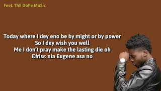 Kuami Eugene  Obiaato Lyrics [upl. by Arocal]