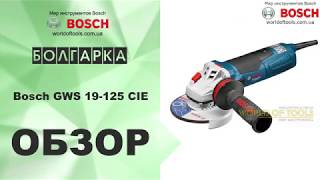 Болгарка Bosch GWS 19125 CIE [upl. by Mercuri]