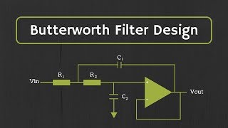 Butterworth Filter  Design of Low Pass and High Pass Filters [upl. by Anaz10]