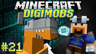 Minecraft DIGIMOBS EP 21  Rise Up MetalGreymon [upl. by Jacobba625]