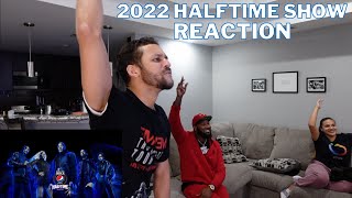 Super Bowl Halftime Reaction 2022  EMINEM 50 CENT DR DRE SNOOP DOGG KENDRICK LAMAR MARY J [upl. by Irotal548]