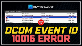 How to fix DCOM Event ID 10016 error on Windows 1110 [upl. by Bikales]