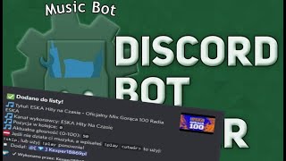 9 Poradnik Discord Bot Maker  MusicBot Wersja 14 [upl. by Assennav473]