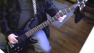 Tuesdays Gone Skynyrd Bass Cover [upl. by Ivanah40]