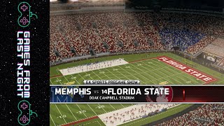 Memphis vs Florida State  2024 Season  EA Sports NCAA Football 14 Exhibition Game [upl. by Nador]