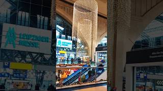 Christmas mood in Leipzig railway station [upl. by Yuu]