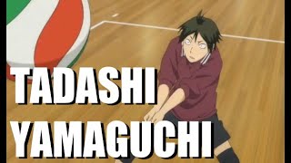 All Tadashi Yamaguchi ClipsMoments  Haikyuu Season 1 Dub [upl. by Kerrie]