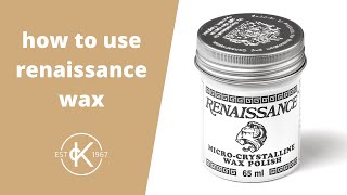 How To Use Renaissance Wax To Prevent Tarnish  Kernowcraft [upl. by Sirrah]