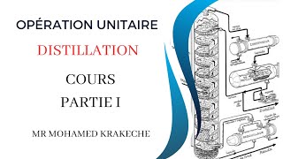 Opération unitaire Distillation Cours partie1 [upl. by Tarrel]