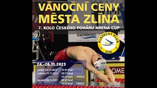 Vánoční cena Zlína – Český pohár Arena CUP v plavání [upl. by Animaj339]