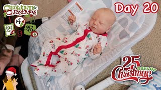 Reborn Countdown to Christmas Changing Baby Daxton  Day 20  Kelli Maple [upl. by Ecam]