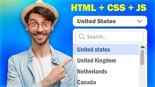 How to create a PERFECT searchable select dropdown 2024 Step by Step [upl. by Zemaj]