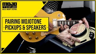 Pairing Mojotone Pickups and Guitar Speakers in the Recording Studio [upl. by Mort]