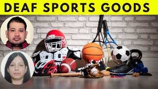 Deaf Business Sports Goods in Jalandhar  IDNews [upl. by Eixid]