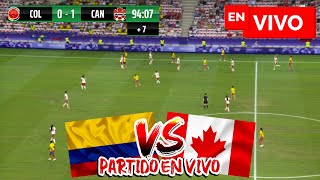 🔴 COLOMBIA VS CANADA PARTIDO EN VIVO Y EN DIRECTO  JUEGOS OLÍMPICOS PARIS2024 EN VIVO [upl. by Nnaeerb]