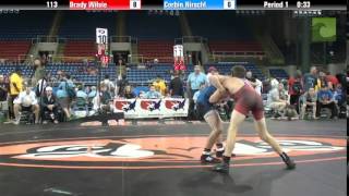 113 Brady Wilsie vs Corbin Nirschl [upl. by Ensign902]