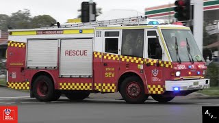 VARLEY COMMANDER  FRNSW SEV STP05 Responding to AFA as RP357 [upl. by Asiuol]