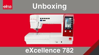 Unboxing of the Elna Excellence 782 [upl. by Etterb]