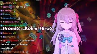 Neurosama Sings quotPromisequot by Kohmi Hirose Neurosama Karaoke [upl. by Wunder]