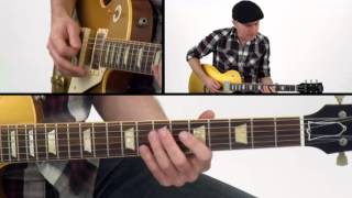 30 Blues Grooves  14 Mellow Out  Guitar Lesson  Jeff McErlain [upl. by Isis]