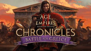 Age of Empires II DE  Chronicles Battle for Greece  Missions 46 [upl. by Sivle]