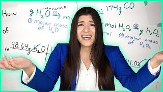 Step by Step Stoichiometry Practice Problems  How to Pass Chemistry [upl. by Ventre]