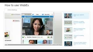 Como usar WebEx [upl. by Elocon775]