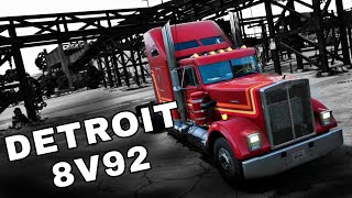 Detroit 8V92 V8 Diesel Engine v01  Early Access  BeamNgdrive [upl. by Marte]