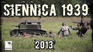 Siennica Wrzesień 1939  Inscenizacja bitwy 21072013 WW2 reenactment [upl. by Werdma]