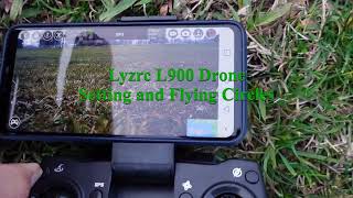 Lyzrc L900 Drone  Circle Flying [upl. by Ynahpets]