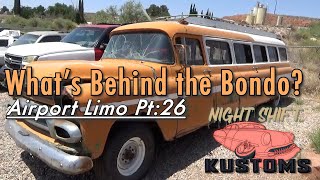 Airport Limo Part 26 Whats Behind The Bondo [upl. by Ecnirp]