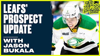 Leafs Prospect Update with Jason Bukala  JD Bunkis Podcast [upl. by Wemolohtrab]