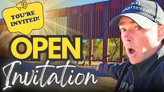 Border Wall OPEN INVITATION Nogales Arizona Migrant CRISIS [upl. by Valente886]