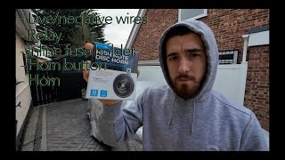 How to wire a car horn QuickSimple [upl. by Avictor658]