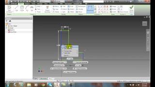 Inventor 0324 Linear Diameter Dimensioning [upl. by Ybbob385]