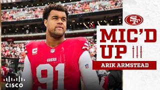 Mic’d Up Arik Armstead Battles in the Trenches vs the Browns  49ers [upl. by Suzetta]