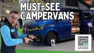 The Most Incredible VW Transporter Campervans You’ve Ever Seen  Caravan Camping and Motorhome Show [upl. by Destinee]